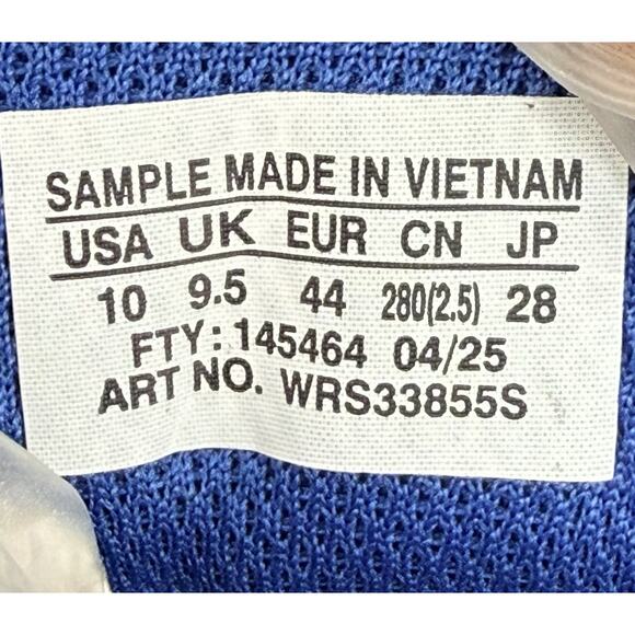 Wilson Rush Pro 5 Men’s 10 Tennis Shoes SAMPLE WRS33855S Blue Court Sneakers New